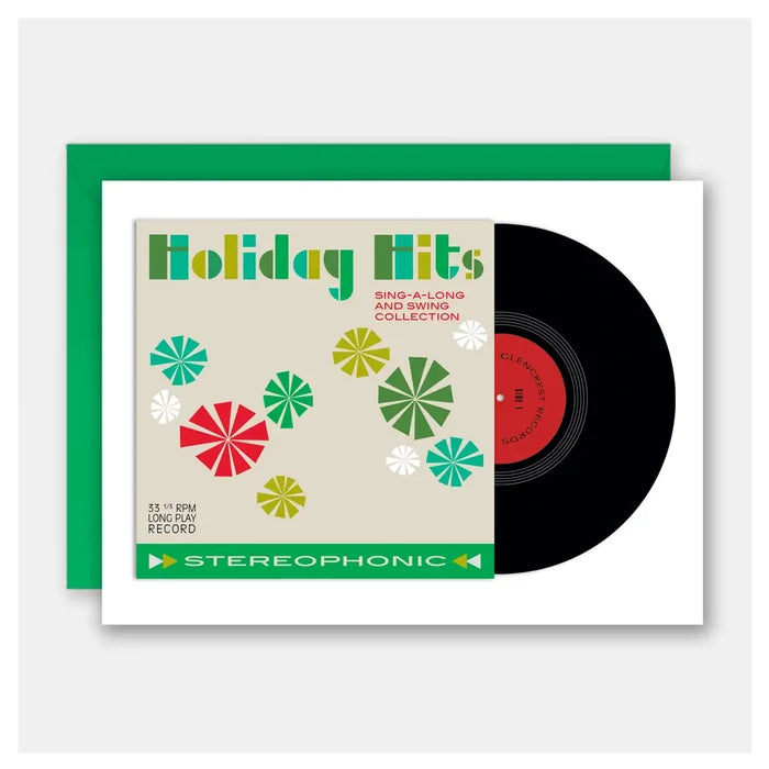 Holiday Hits Record Christmas Card