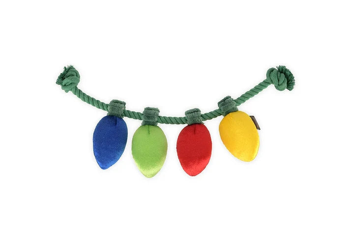 Holiday Lights Rope Pet Toy