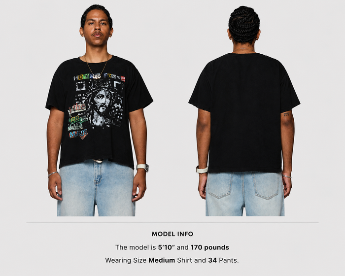 Homme + Femme "Digital Genesis" Tee - Black