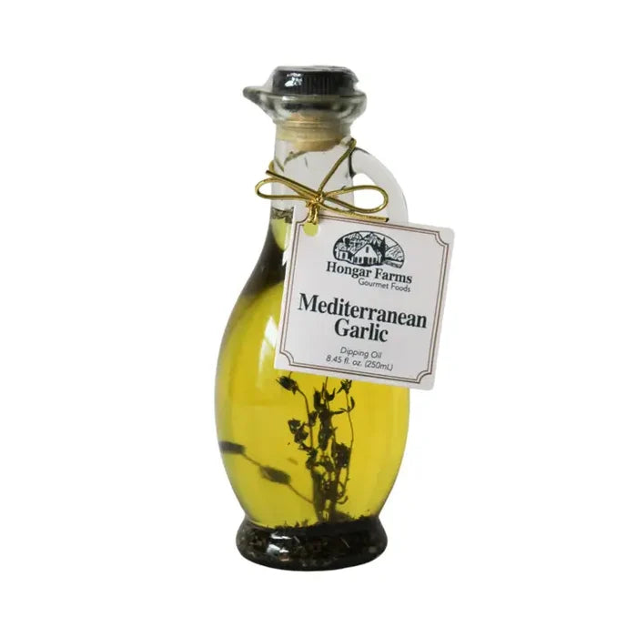 Hongar Farms Mediterranean Garlic Infused Evoo Blend, Cruet (250mL)