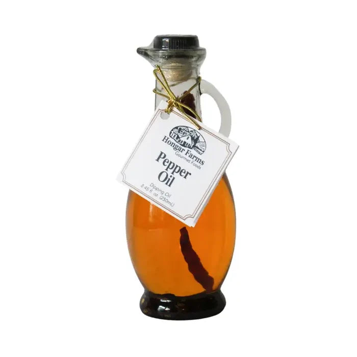 Hongar Farms Pepper Infused Evoo Blend, Cruet (250mL)
