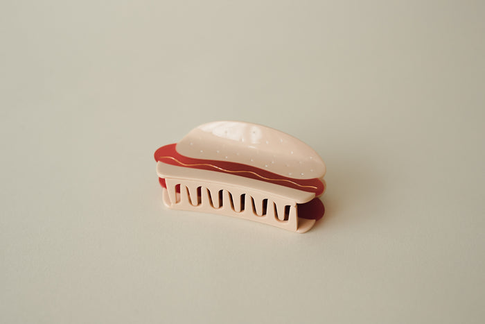 hot dog hair clip