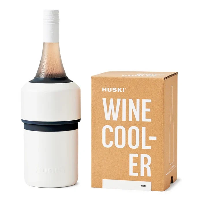 HUSKI WINE COOLER in White by Huski