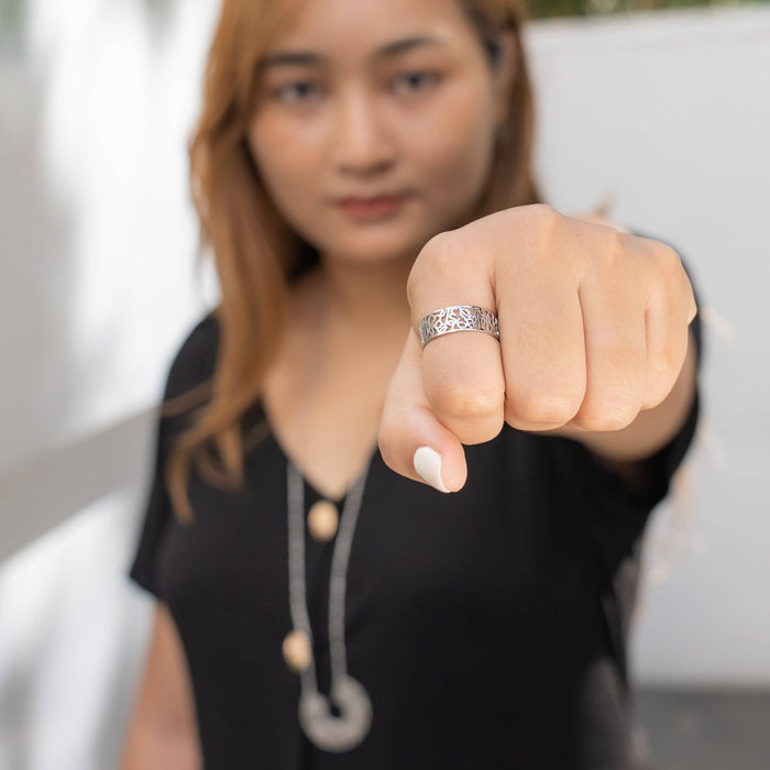 I Am Brave Ring Band- Assorted- Sold Individually