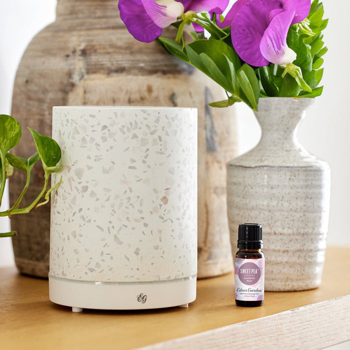 Lifestyle image of Sweet Pea Essential Oil Blend™