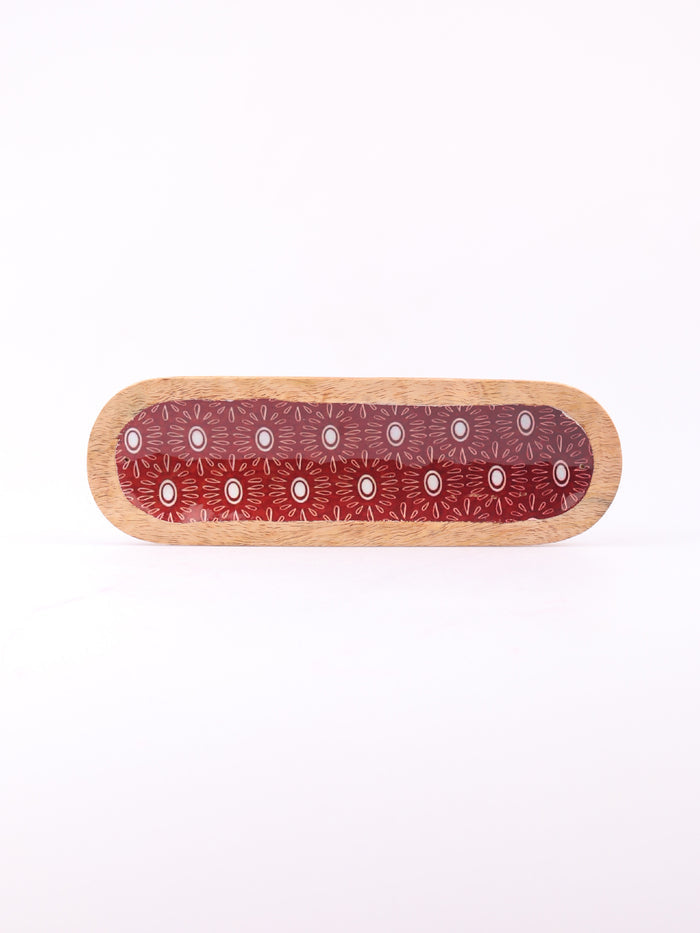 Incense Boat Wide | Red-Image 2