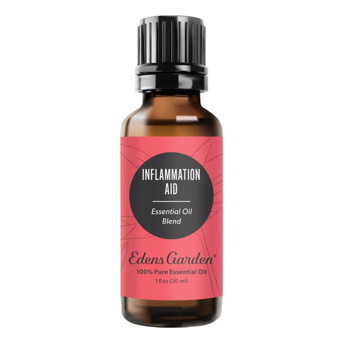 30 ml Inflammation Aid Essential Oil Blend- With Turmeric & Ginger for Swelling, Arthritis & Joint Pain