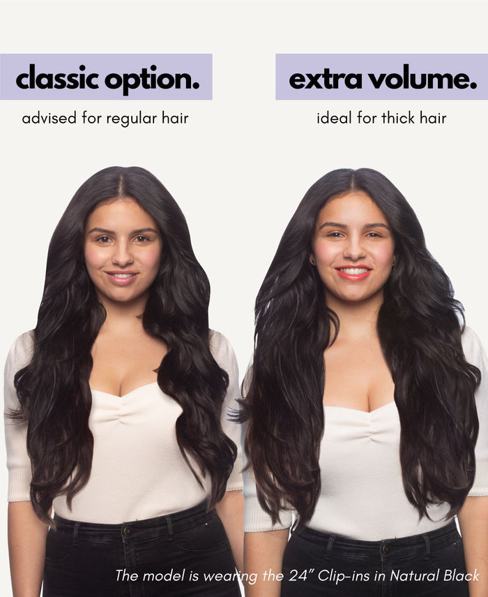 invisible clip-in hair extensions teddy blonde balayage.