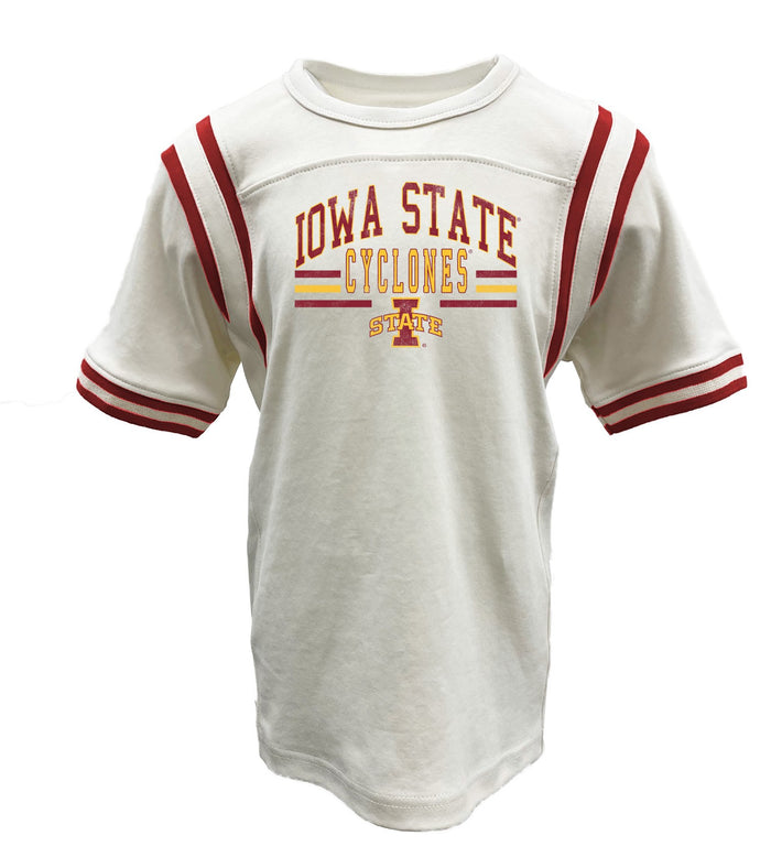 Iowa State Boys Yoke Short-Sleeve Tee