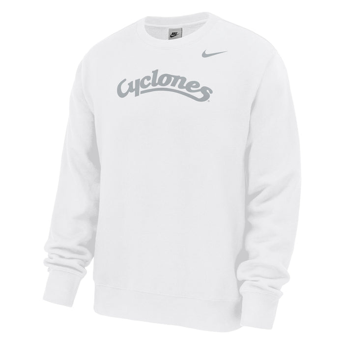 Iowa State Nike Cyclones Club Crewneck Sweatshirt