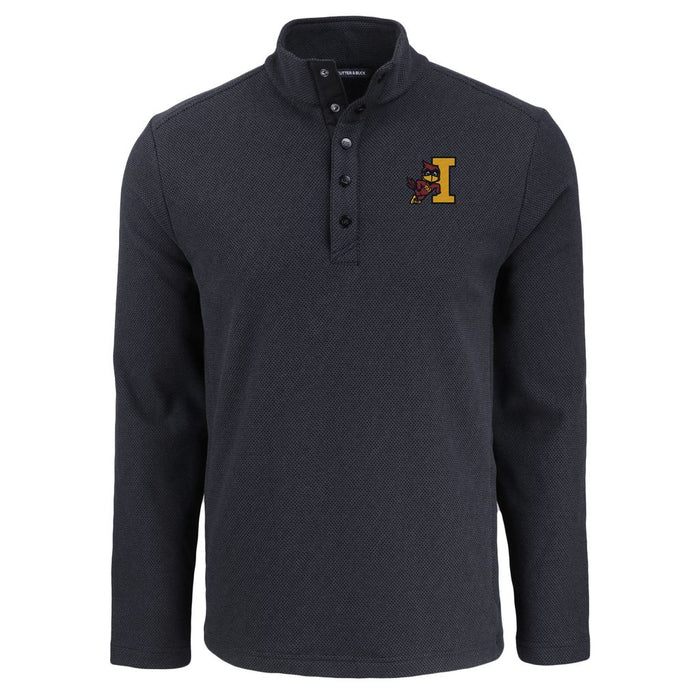 Iowa State Cyclones Men's Hunts Snap Quarter-Snap Leaning Cy logo