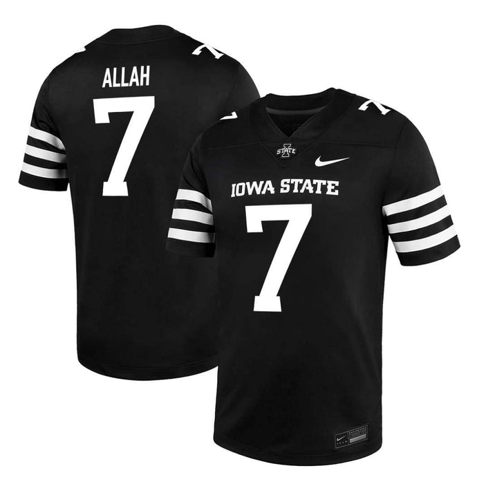 Iowa State Cyclones NIKE NIL Football Jersey Black