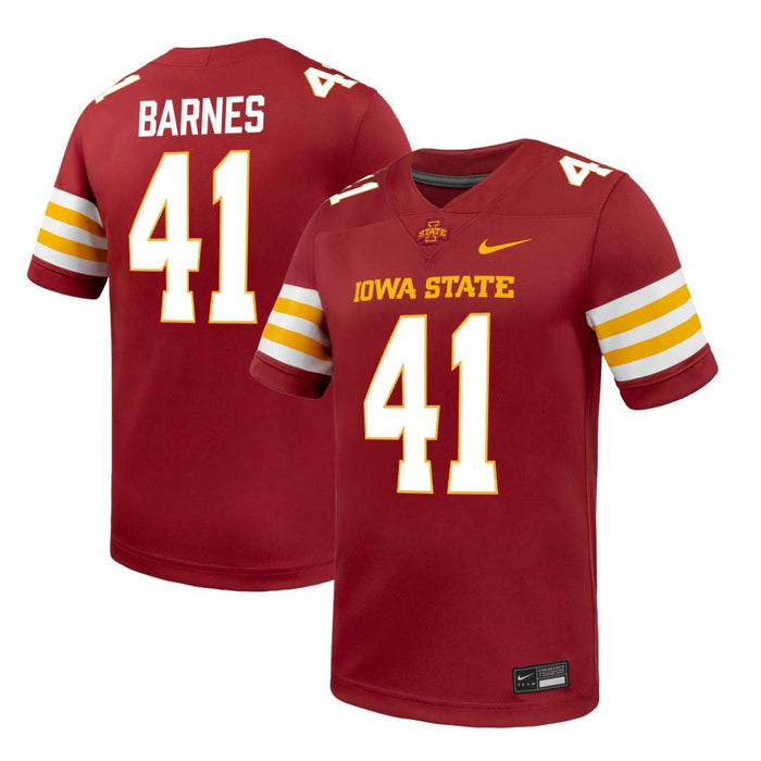 Iowa State Cyclones NIKE NIL Youth Football Jersey Red