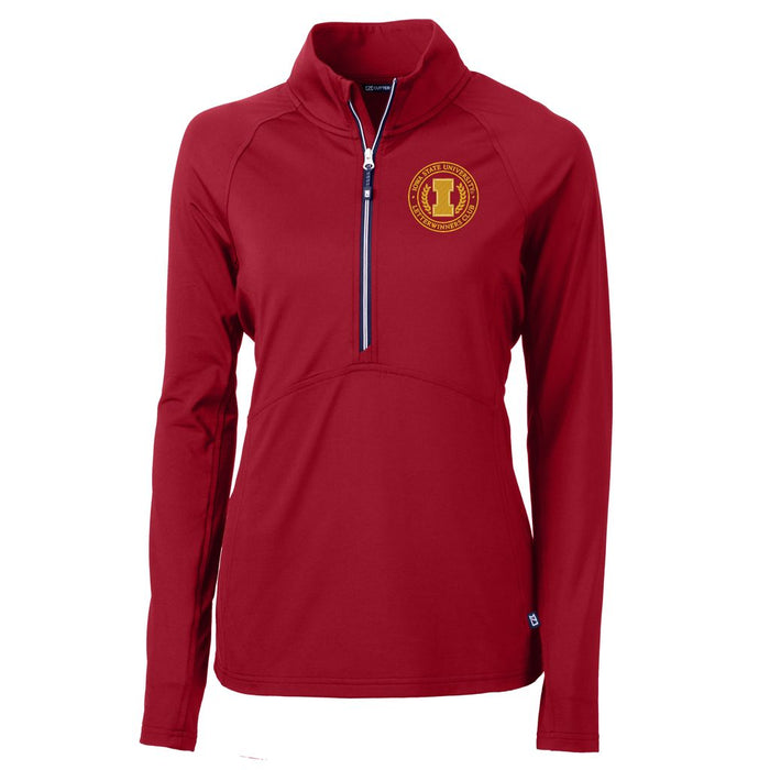 Iowa State Cyclones Women's Letterwinners Club Adapt Half-Zip Pullover