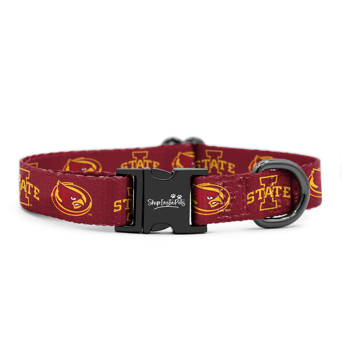 Iowa State Dog Collar Red/Gold