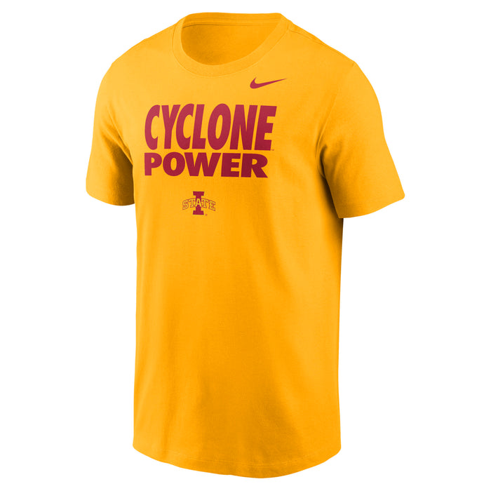 Iowa State Nike Dri-Fit Cyclone Power Short-Sleeve Tee