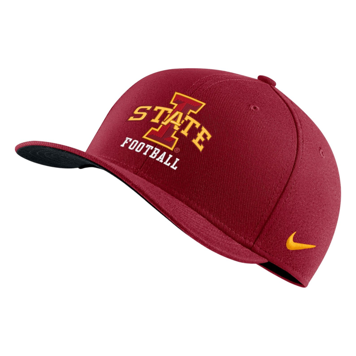 Iowa State University Nike Swooshflex Football Cyclones Cap