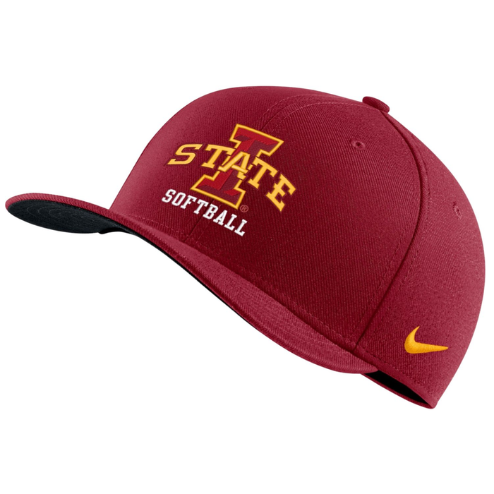 Iowa State University Nike Swooshflex Softball Cyclones Cap