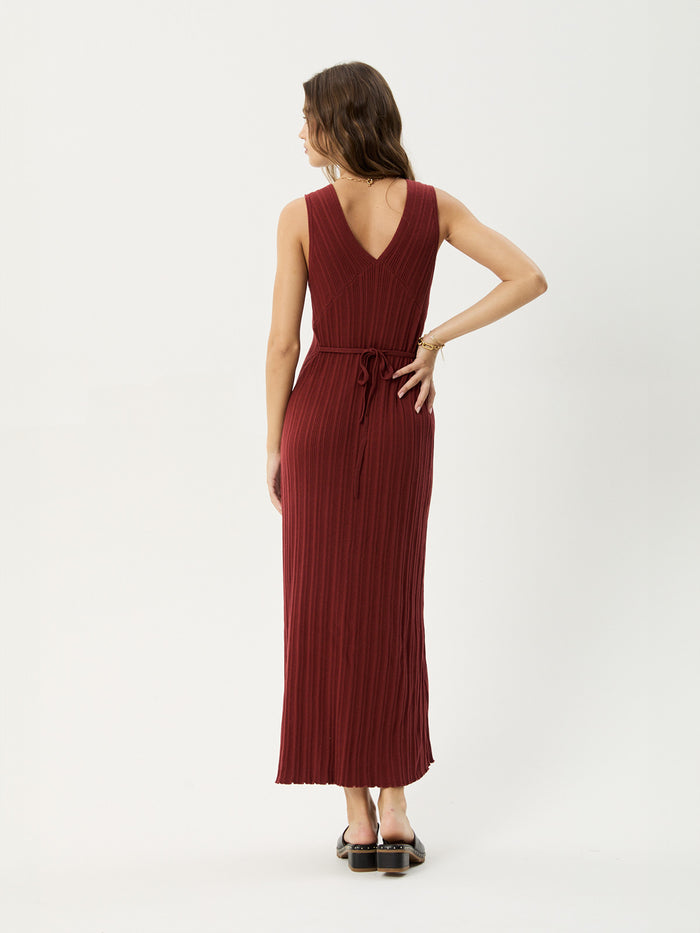 Iris - Recycled Knit Midi Dress | Red Rum-Image 2