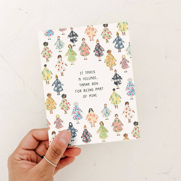 It Takes a Village Card | Thank You Card - Magnolia Lane co. Home + Garden + Gift