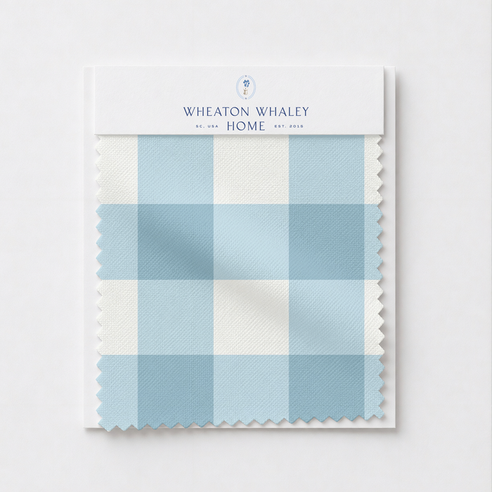 Iva Check in Rain Pillow Cover