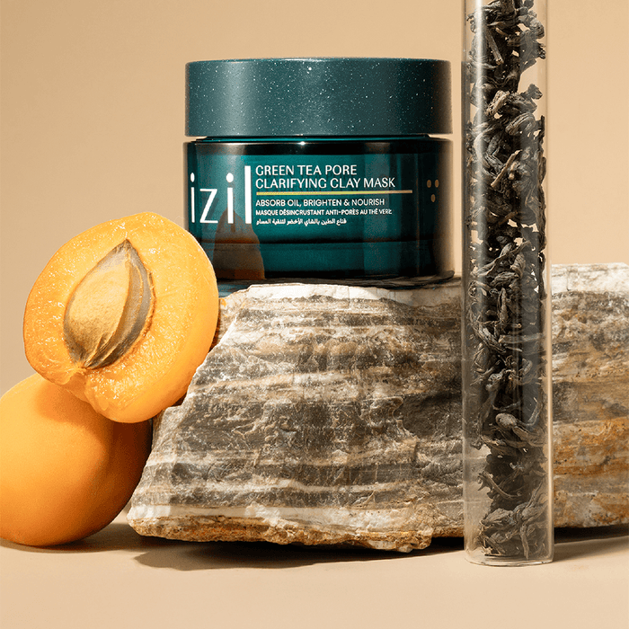 Izil Beauty Green Tea Pore Clarifying Clay Mask 60ml - Beauty Tribe