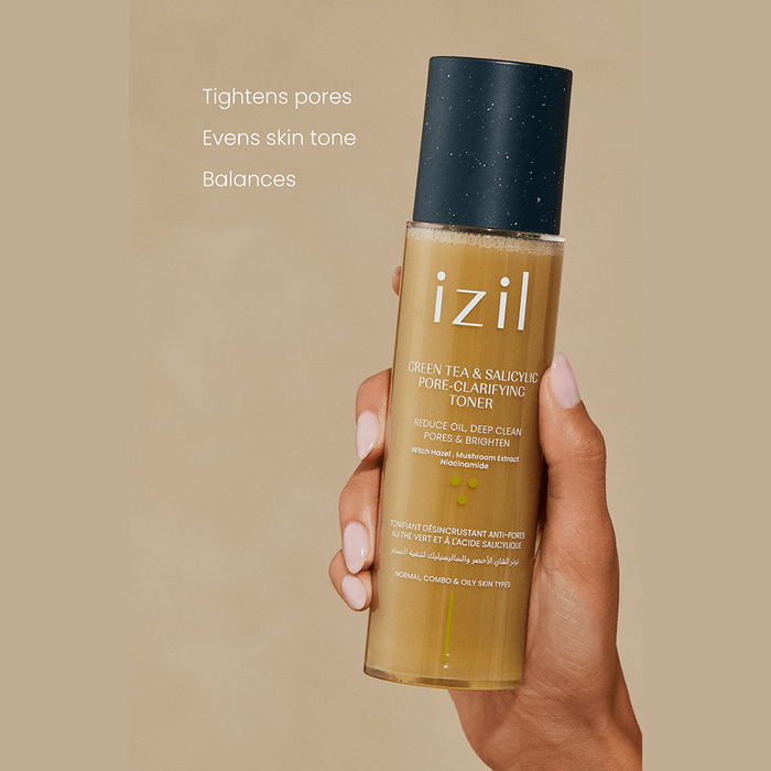 Izil Beauty Green Tea & Salicylic Pore - Clarifying Toner 190ml - Beauty Tribe