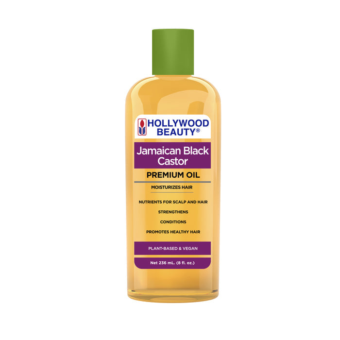 Jamaican Black Castor Premium Oil for Hair, Scalp, Skin, and Nails - 8 fl oz