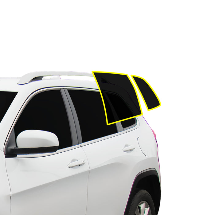 Fits Jeep Cherokee 2014 - 2018 Premium Nano Ceramic Precut Window Tint Film Kit Front Rear Windows Windshield - Bogar Tech Designs