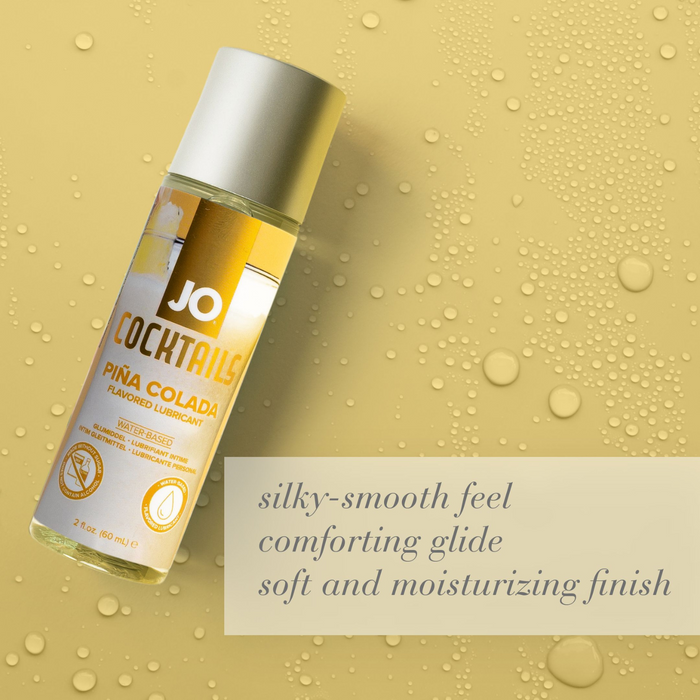 JO Cocktails Pina Colada Flavored Lube 2 fl oz - silky smooth