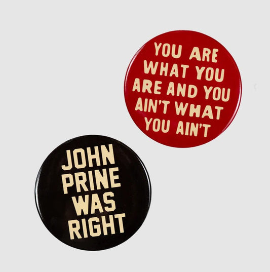 John Prine Button Pack
