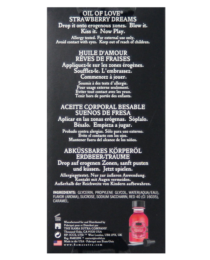 Kama Sutra Oil of Love Strawberry Dreams