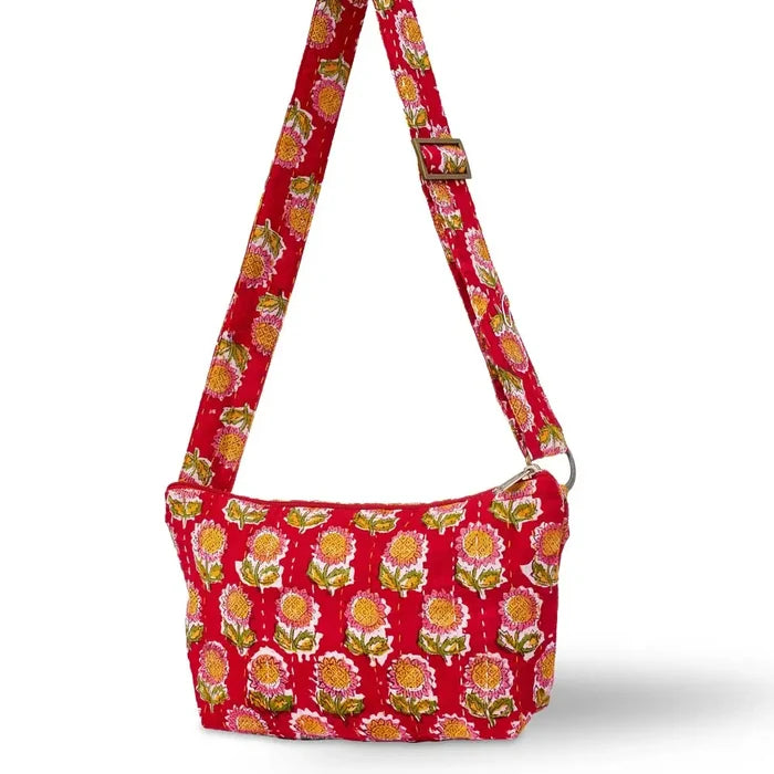 Kantha Crossbody Sling Bag (Assorted)
