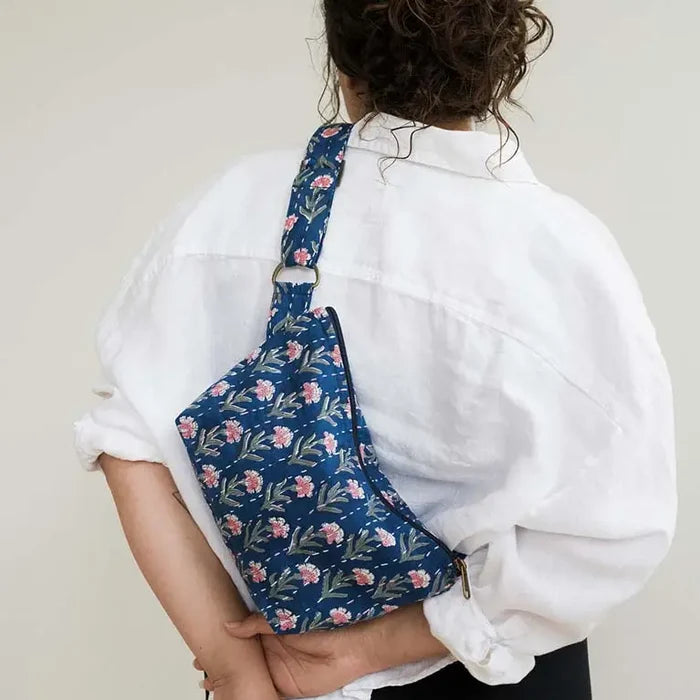 Kantha Crossbody Sling Bag (Assorted)