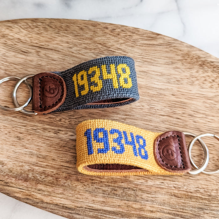 Kennett Square Zip Code Keychain
