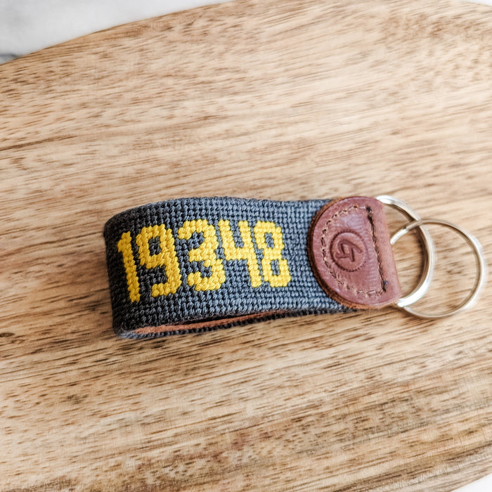 Kennett Square Zip Code Keychain