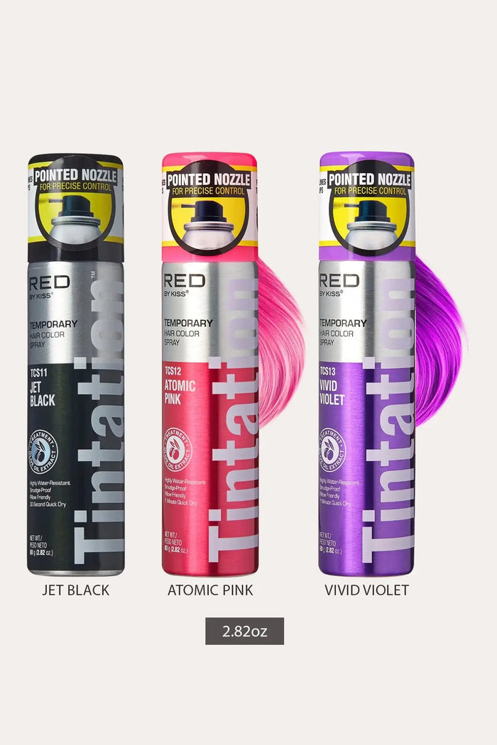 KISS NEW YORK TINTATION TEMPORARY HAIR COLOR SPRAY - 13 COLORS - BSW BEAUTY CANADA