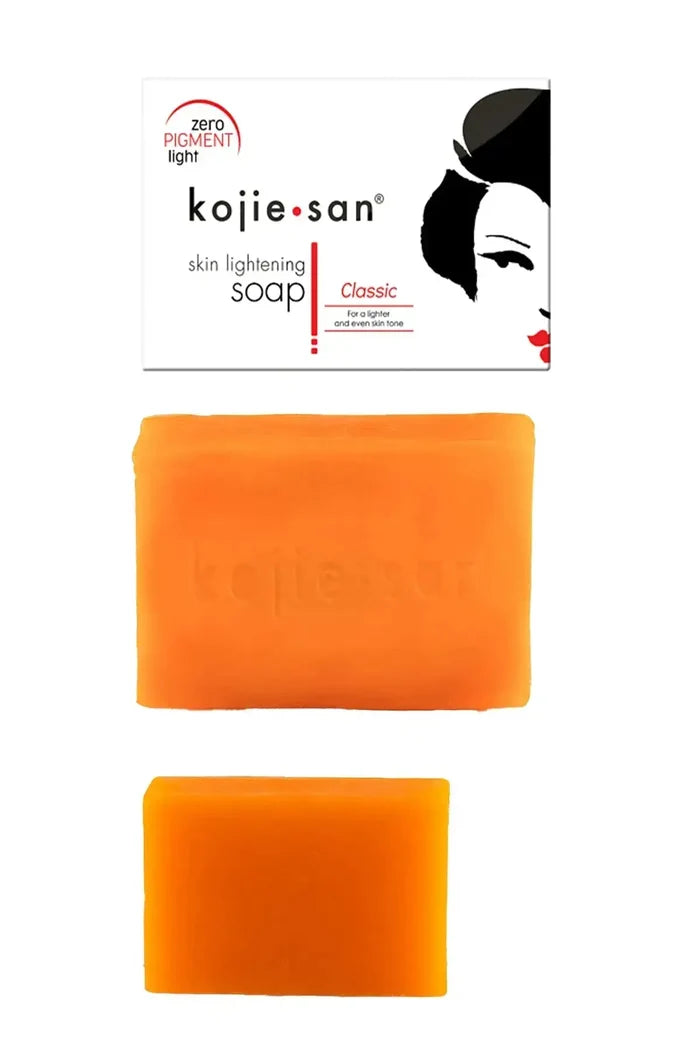 A multi-pack of Kojie San Skin Brightening Soap, providing a consistent supply of Kojic Acid treatment for hyperpigmentation.