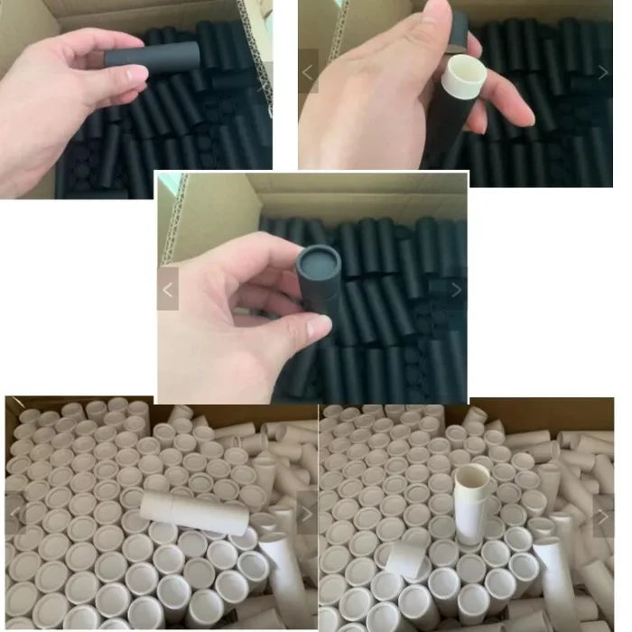 Kraft Lip Balm Tubes