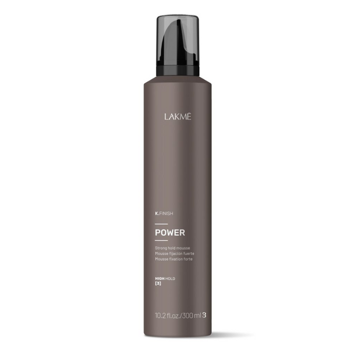 Lakme K Finish Power Strong Hold Mousse 10.2oz (Runway) - Lakme | Available at Studio 360 Salon, Chatham, NJ