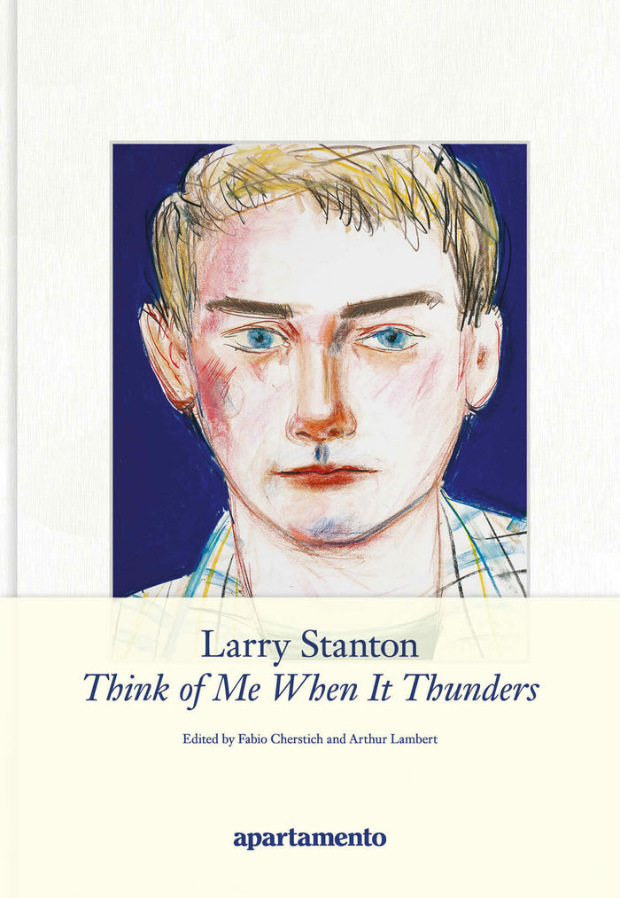 cover of book with drawn portrait of man