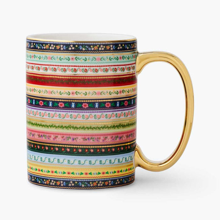LAST CHANCE: Rifle Paper Co. Gemma Porcelain Mug Home Caffe Luxxe