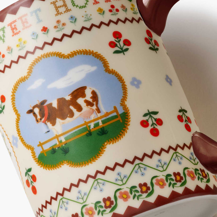 LAST CHANCE: Rifle Paper Co. Home Sweet Home Porcelain Mug Home Caffe Luxxe