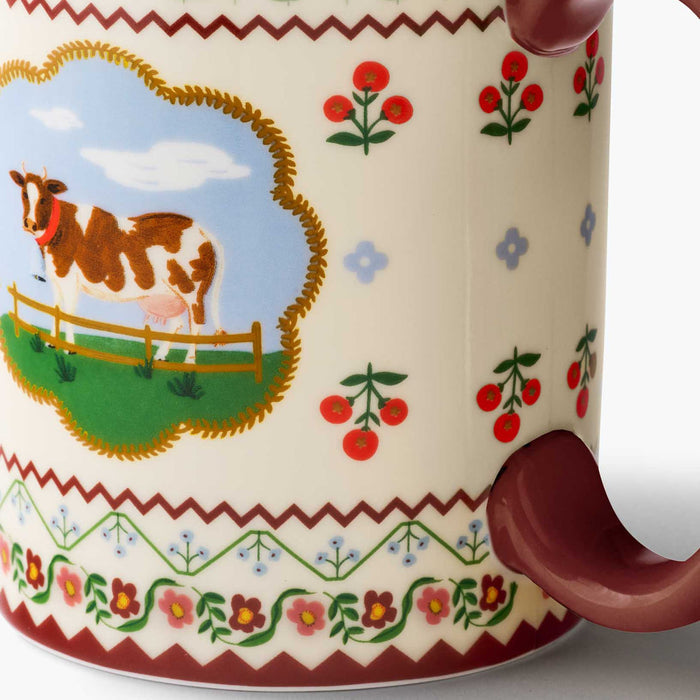 LAST CHANCE: Rifle Paper Co. Home Sweet Home Porcelain Mug Home Caffe Luxxe