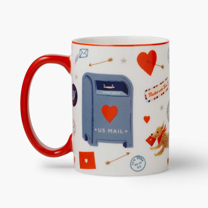 LAST CHANCE: Rifle Paper Co. Write or Die Porcelain Mug Home Caffe Luxxe