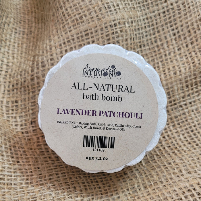 Lavender Patchouli Bath Bomb
