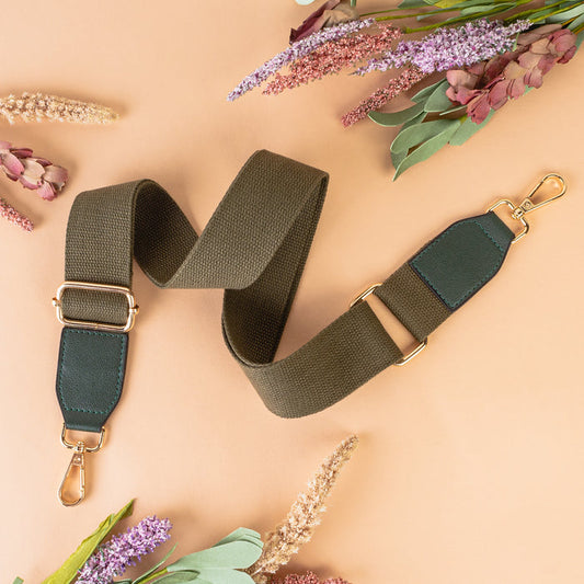 LBT0011 - Solid Bag Strap - Green