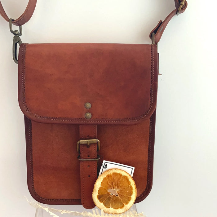 Leather Satchel Bag