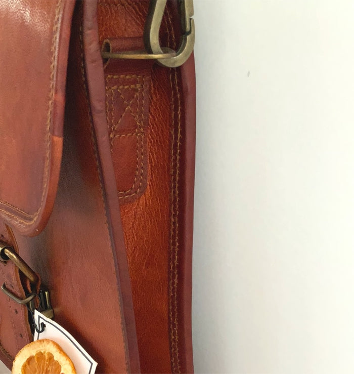 Leather Satchel Bag