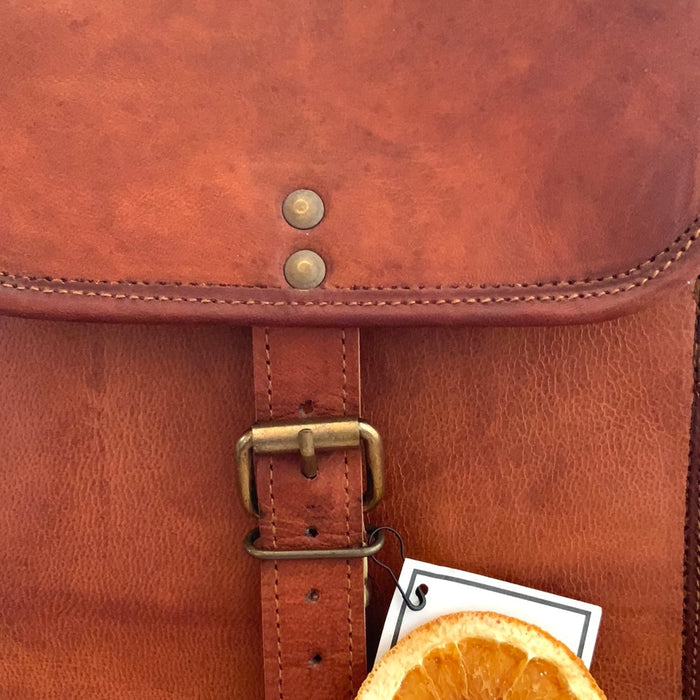 Leather Satchel Bag